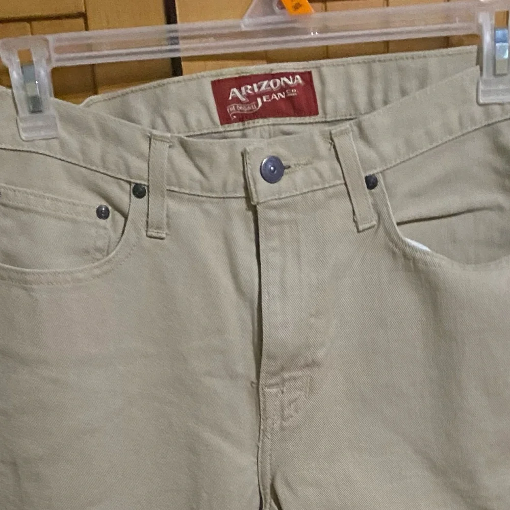 MENS ARIZONA’S JEANS SLIM STRAIGHT 32x34 light Taupe